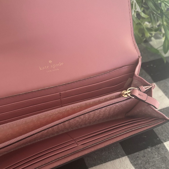 kate spade Envelope Wallet - Deep Plum - Picture 4 of 6